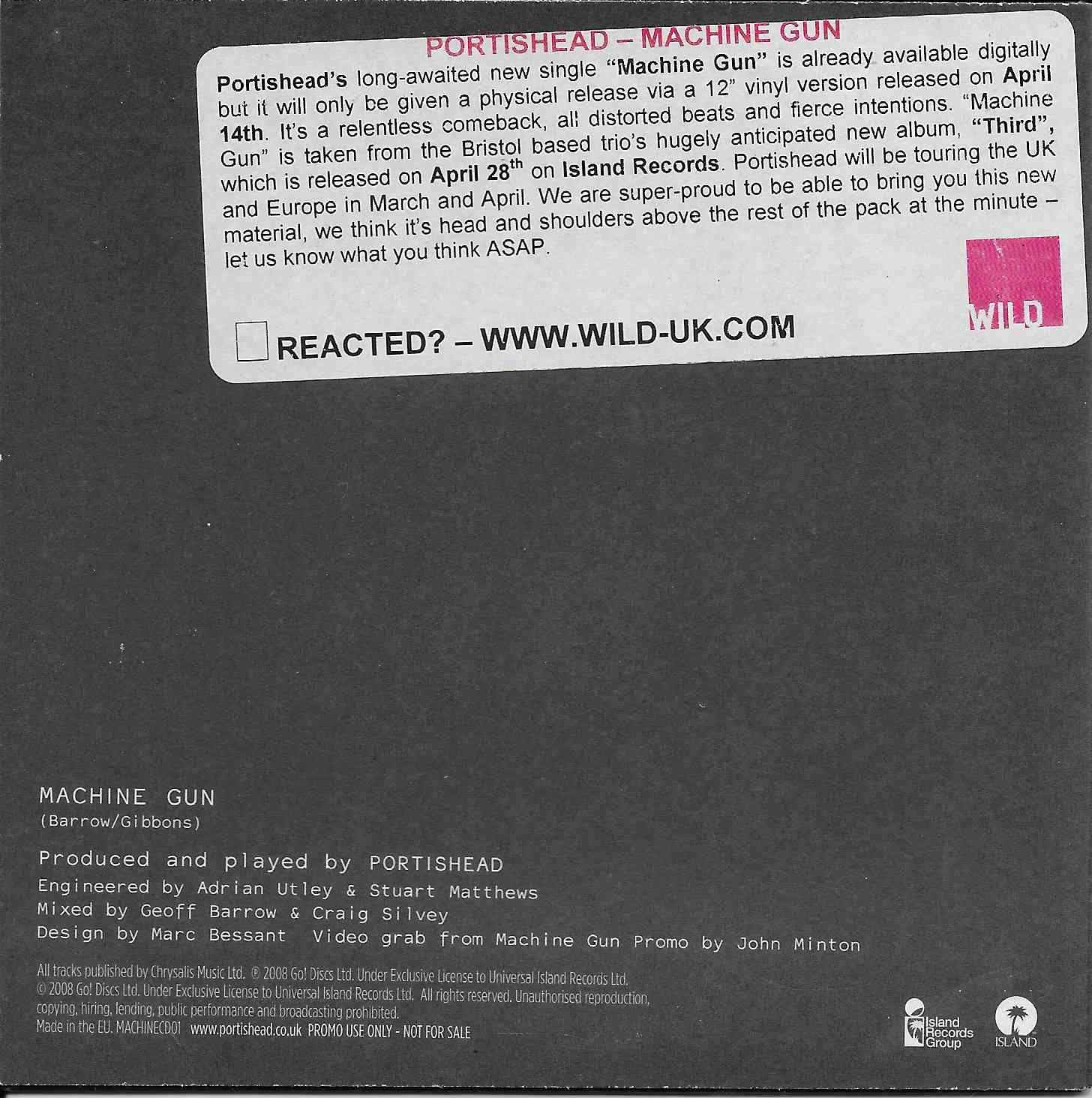 Back cover of MACHINECD01